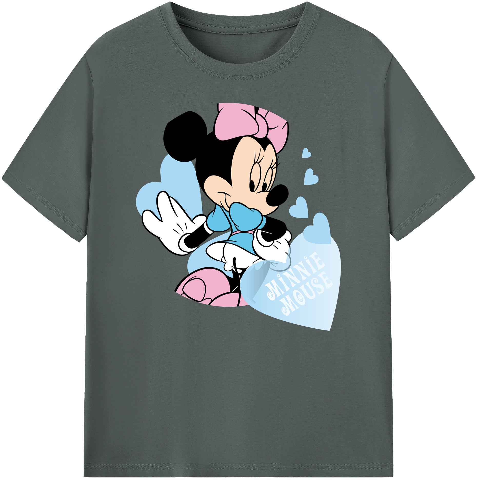 ミッキーマウス Mickey Mouse 綿100％ メンズ半袖Tシャツ｜肌触りやわらか＆通気性